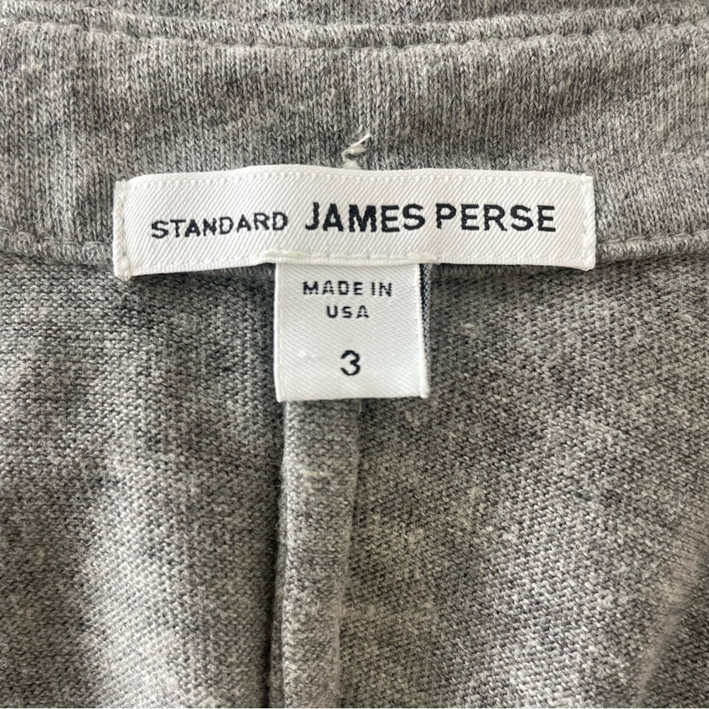 James Perse Gray Polo Shirt Dress - Picture 9 of 9